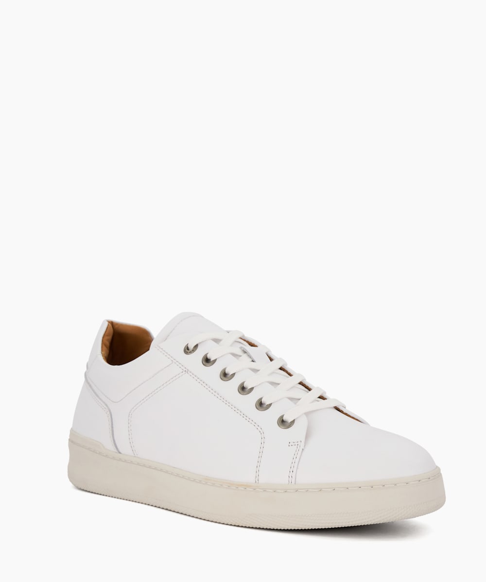 Dune clearance white trainers