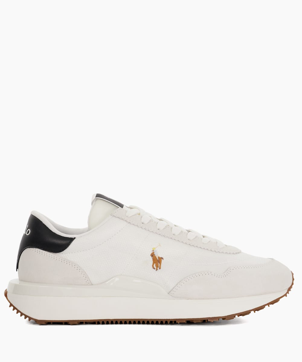 Ralph lauren white trainers hotsell