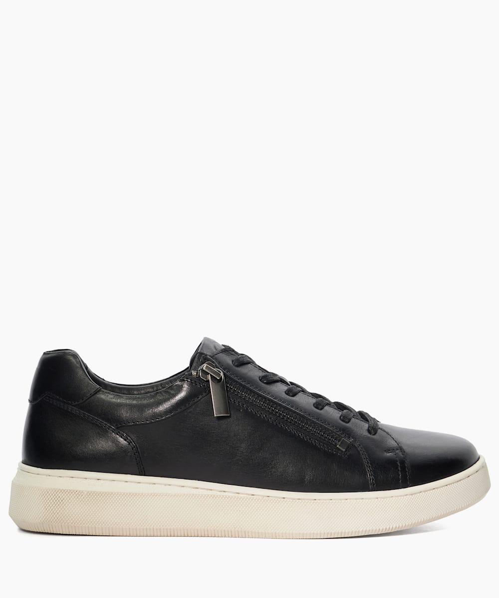 Womens black trainers with white soles cheap