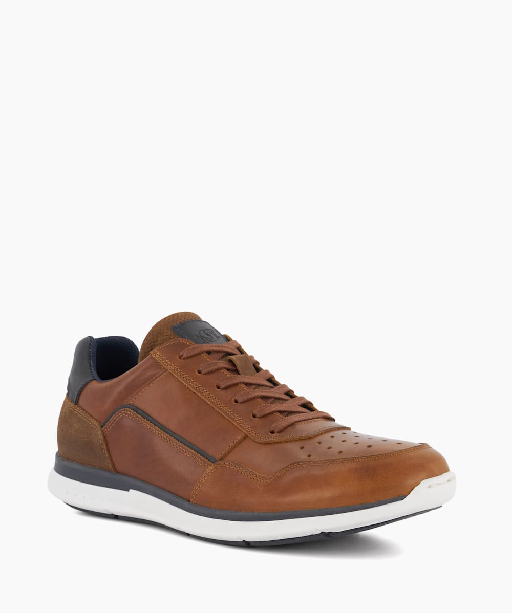 Dune leather trainers online