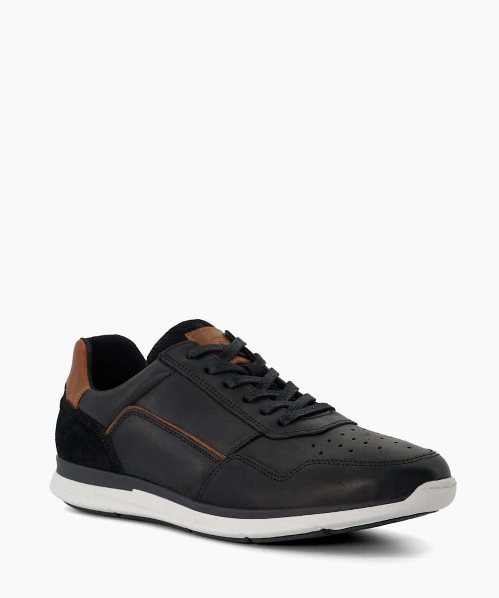 Black dune trainers sales