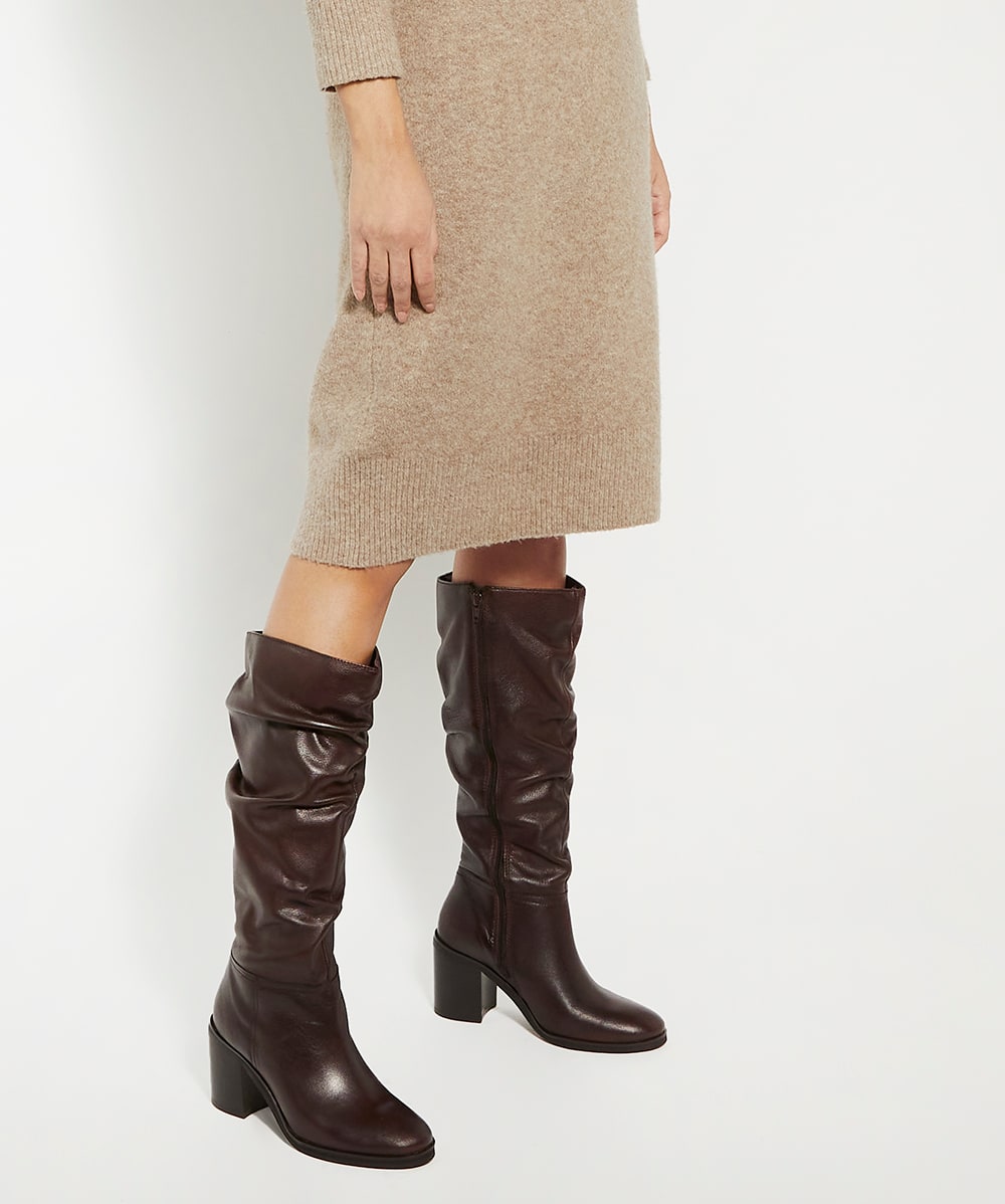 Dune thigh clearance high boots