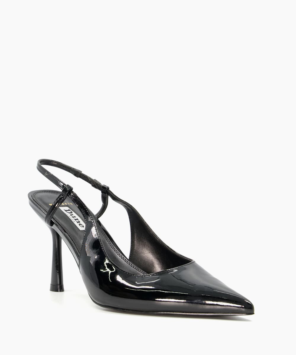Escarpin bride deals arriere noir