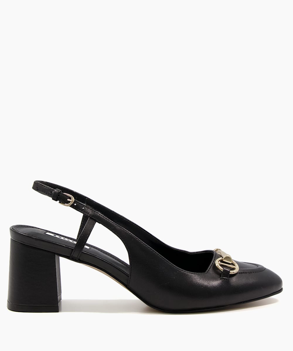 Ladies black wide fit shoes sale