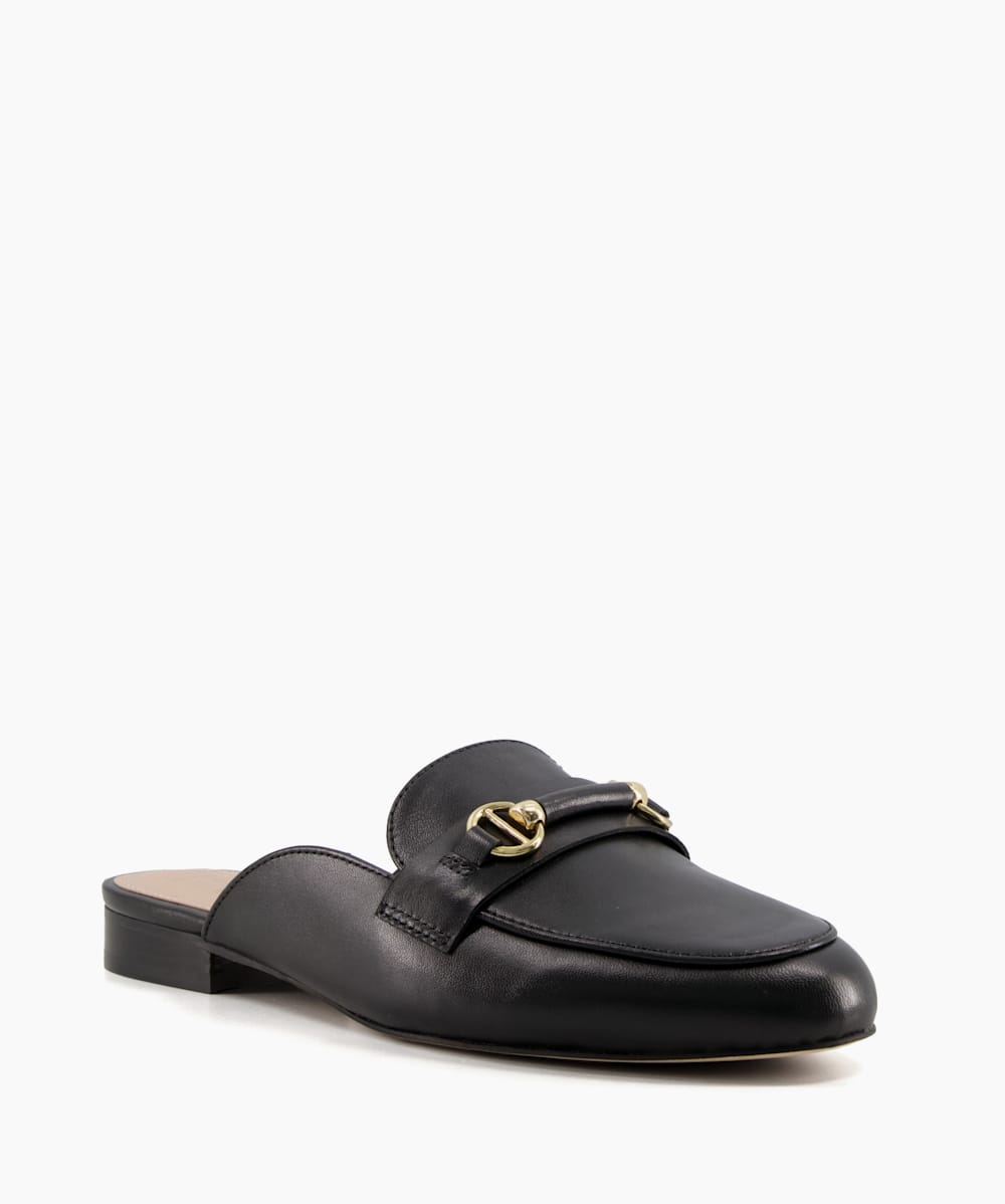 Dune backless loafers online
