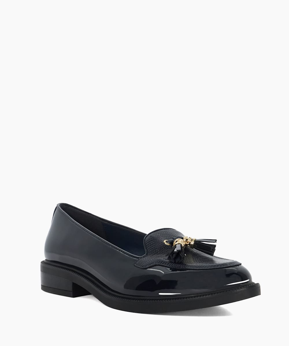 Navy patent shoes wide fit sales