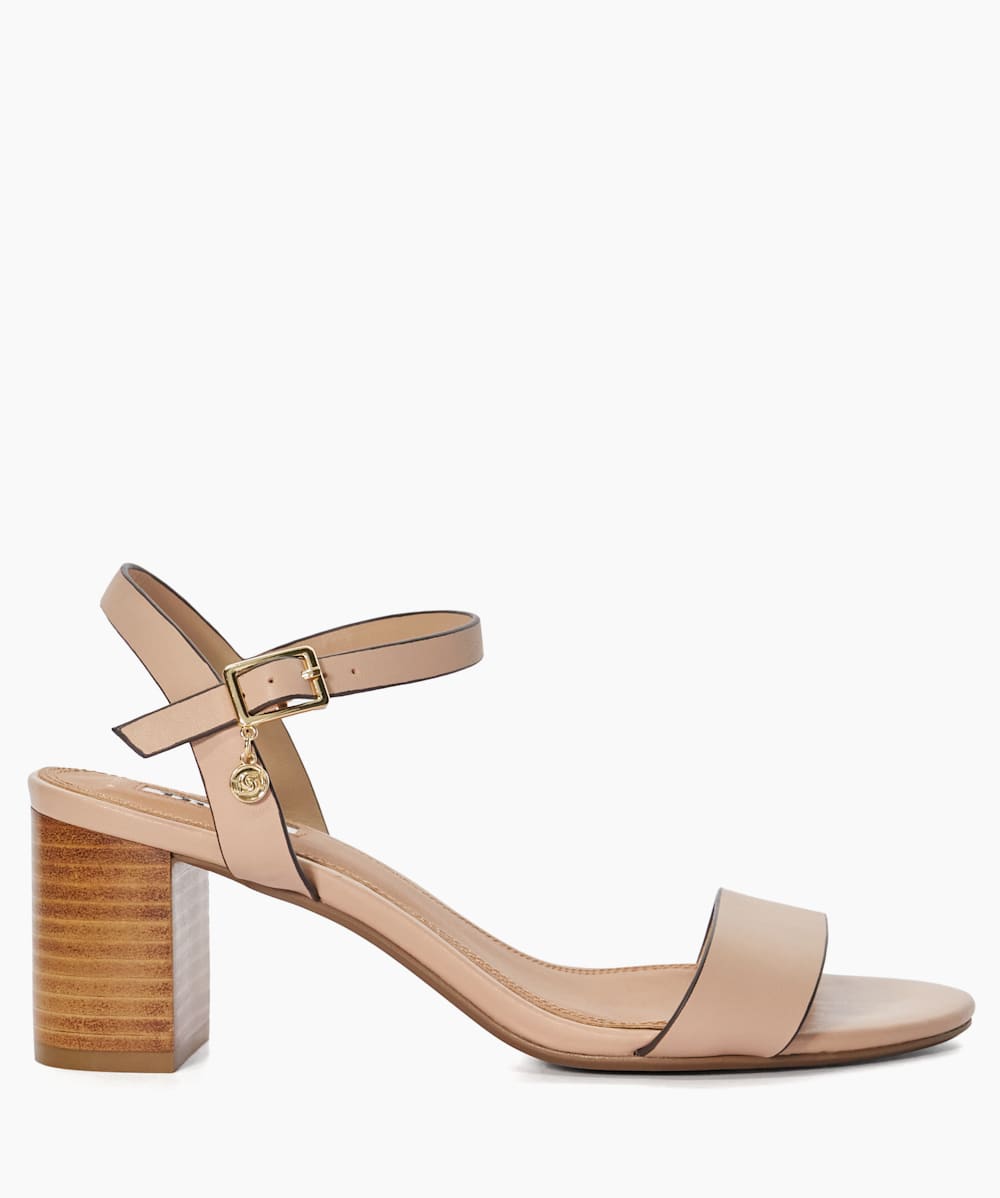 Blush heeled sandals outlet