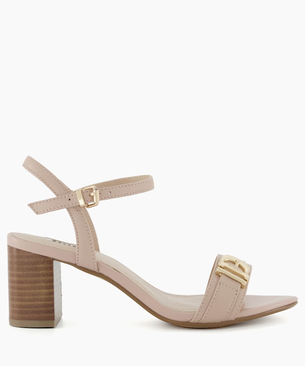 Dune blush sandals top