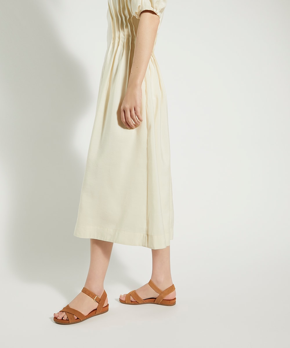 Dune wide top fit sandals