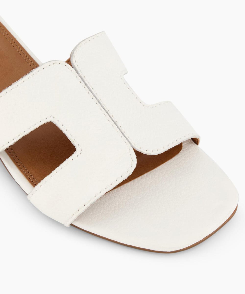 Dune white cheap sliders
