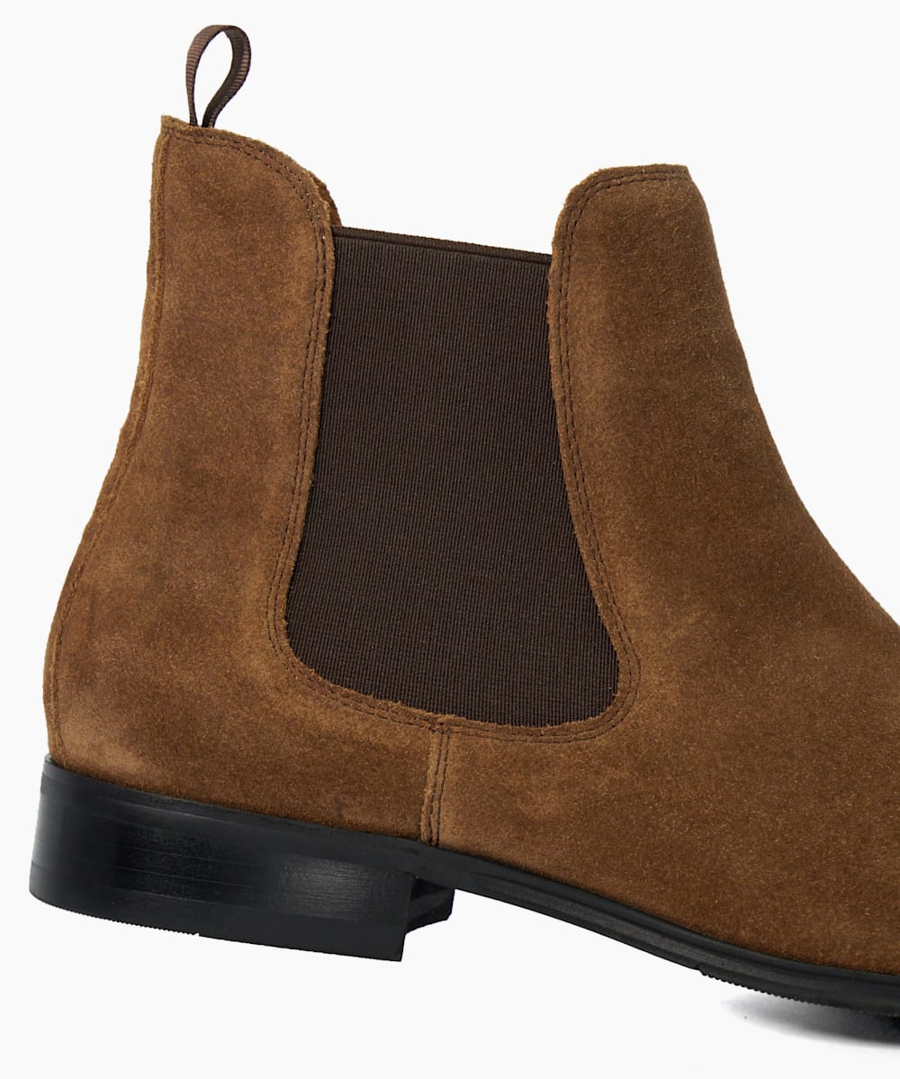 Mandatory Brown Wide Fit Chelsea Boots Dune London
