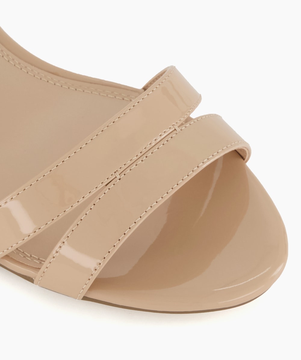 Nude open toe clearance sandal