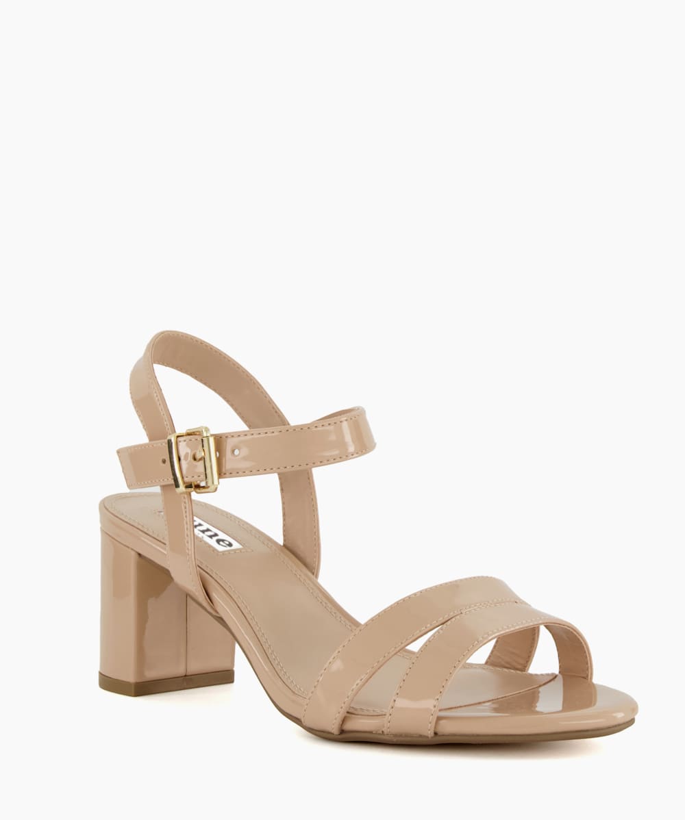 Block heel sandals wide clearance fit