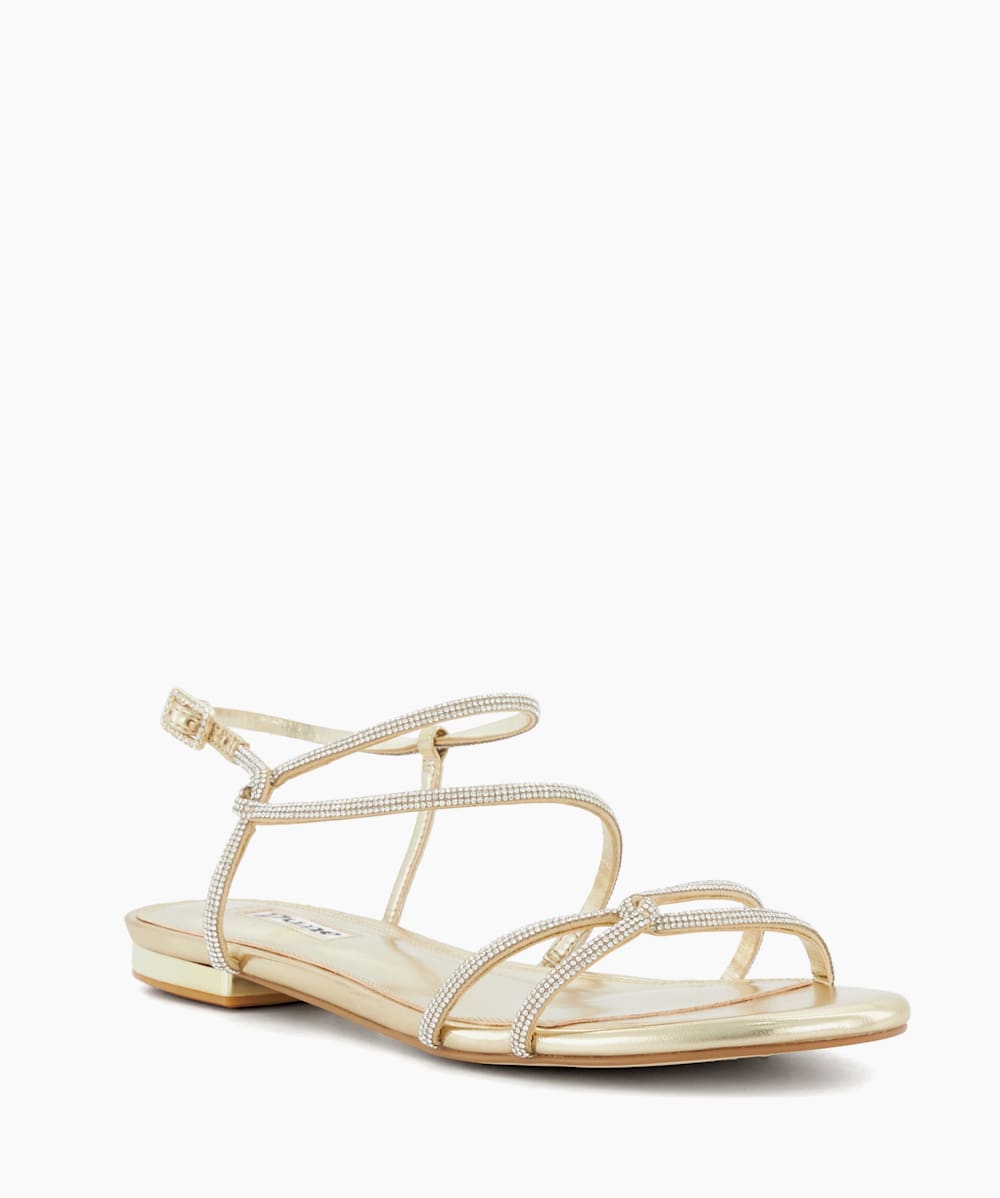 Wide fitting sale diamante sandals