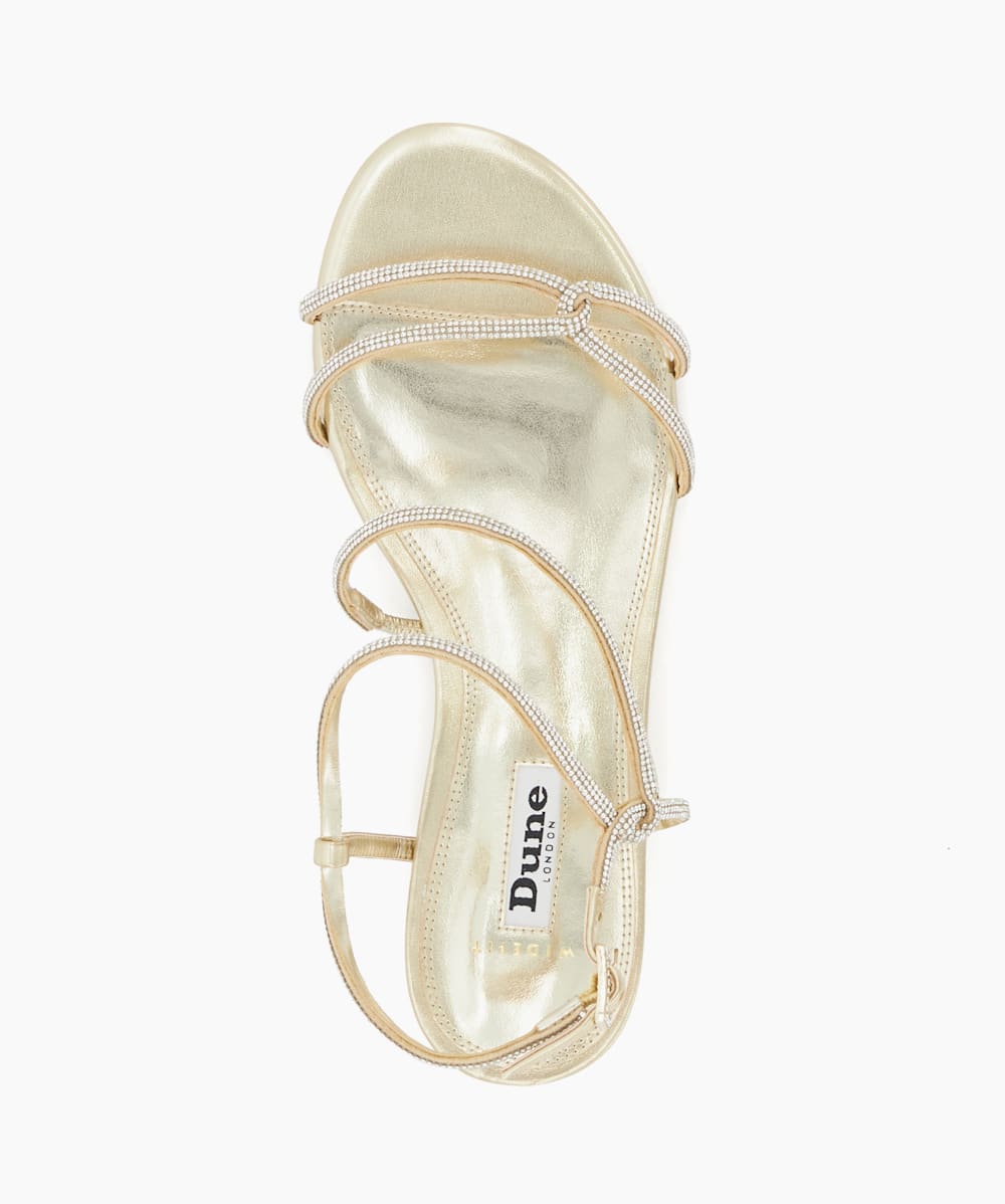 Dune sparkly sandals shop