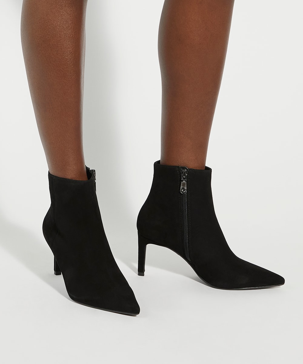 Wide fit pointed boots best sale