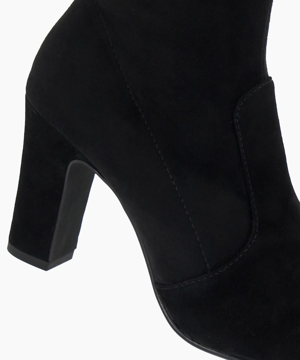 Dune open toe boots cheap