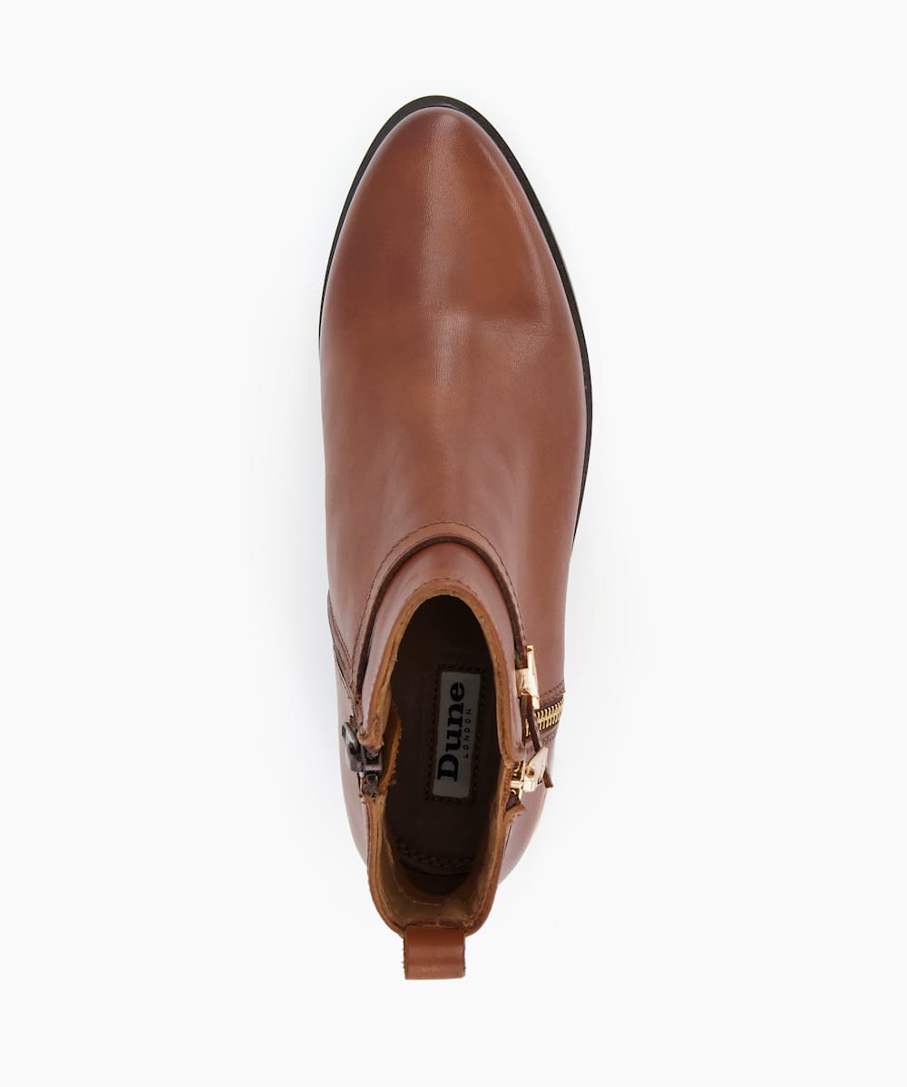 Dune wide fit ankle boots on sale