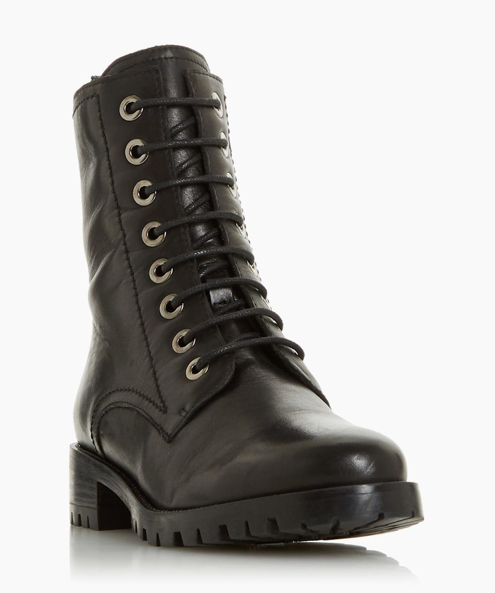 Dune ladies shop black boots