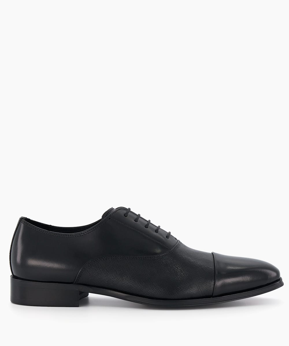 Casual black oxford shoes deals