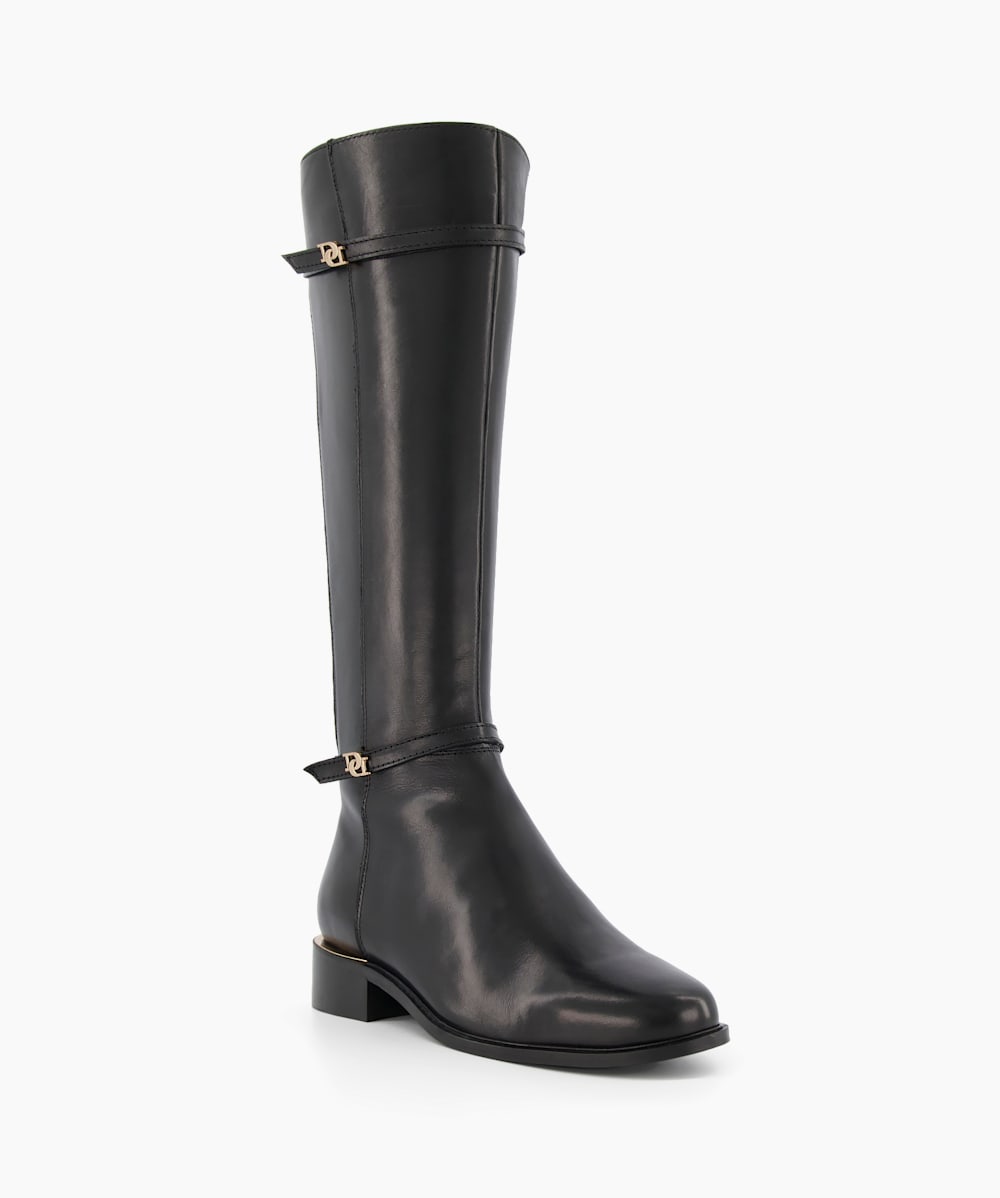 Two buckle rubber boots hot sale