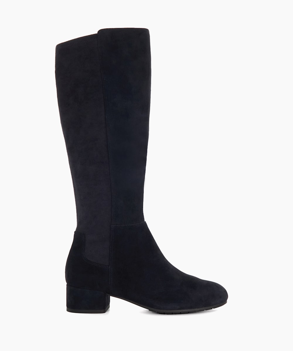 Navy boots wide fit new arrivals