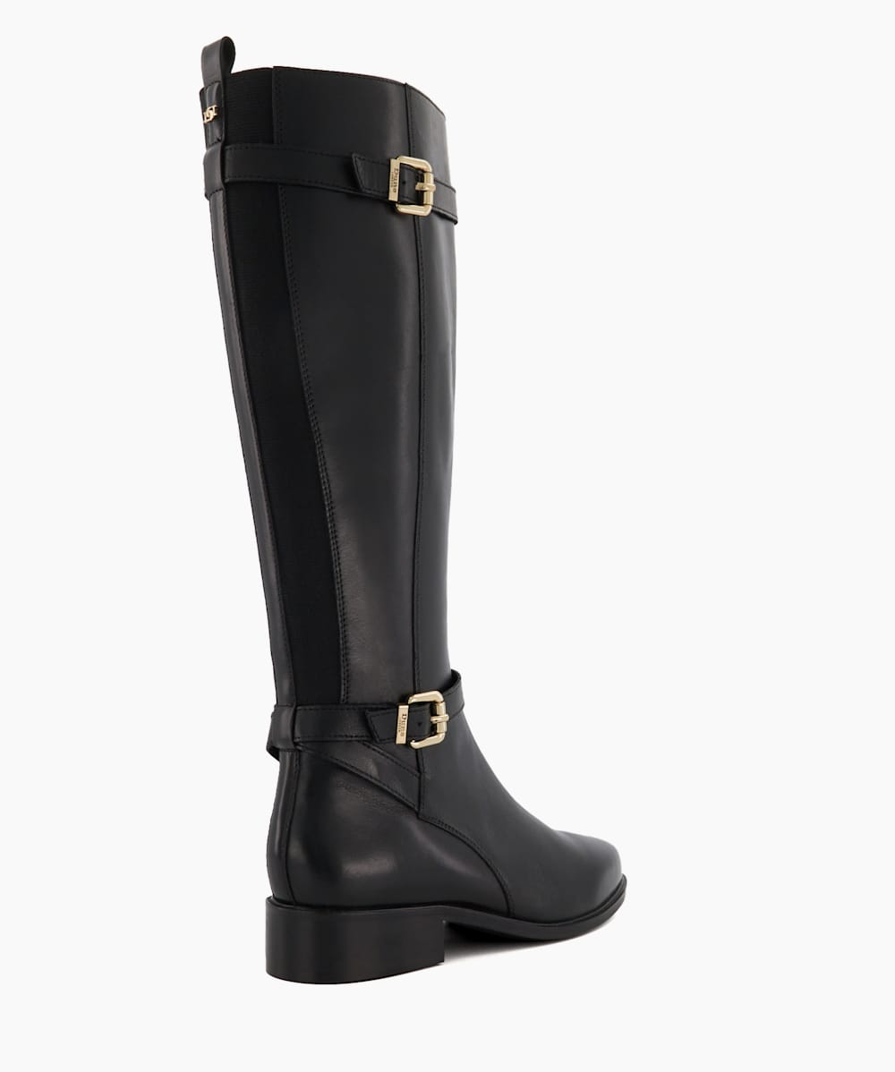 Dune knee high hot sale boots sale