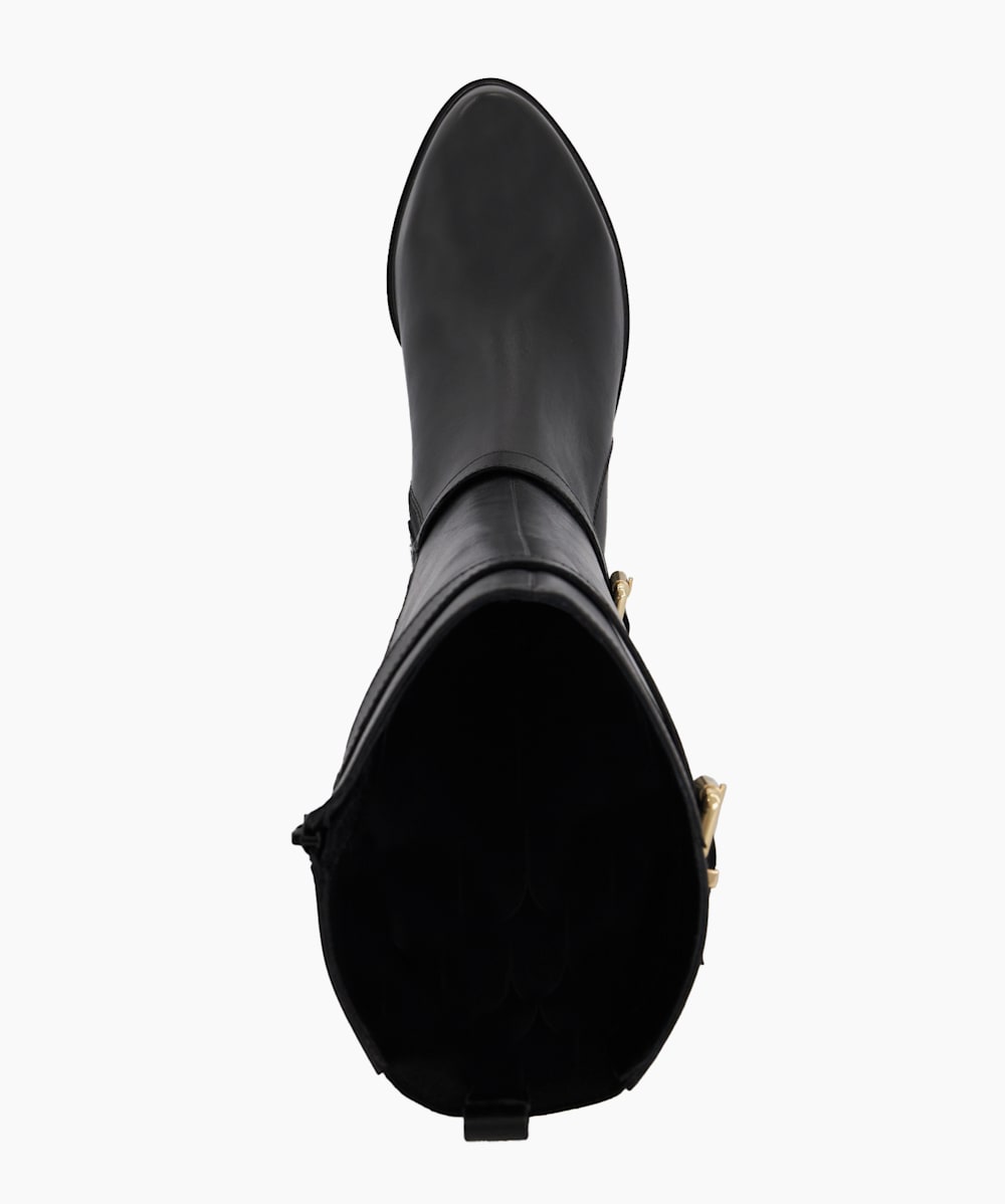 Dune wide fit knee high outlet boots