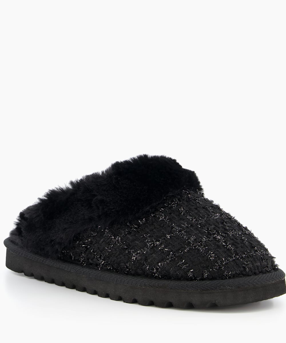 Dune mule sale slippers
