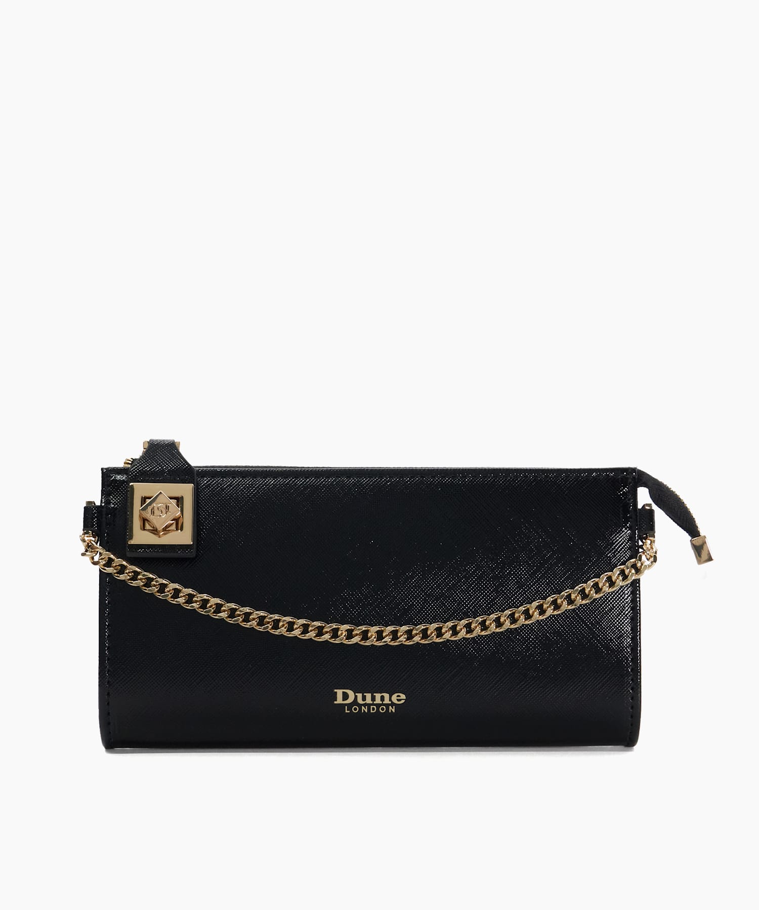 Dune black clutch sale bag