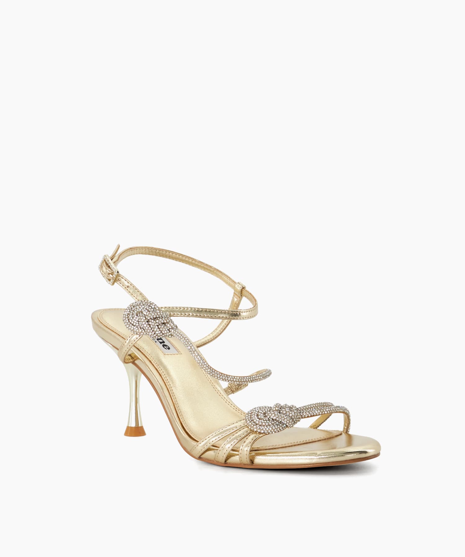 Gold heel sandals sale hotsell