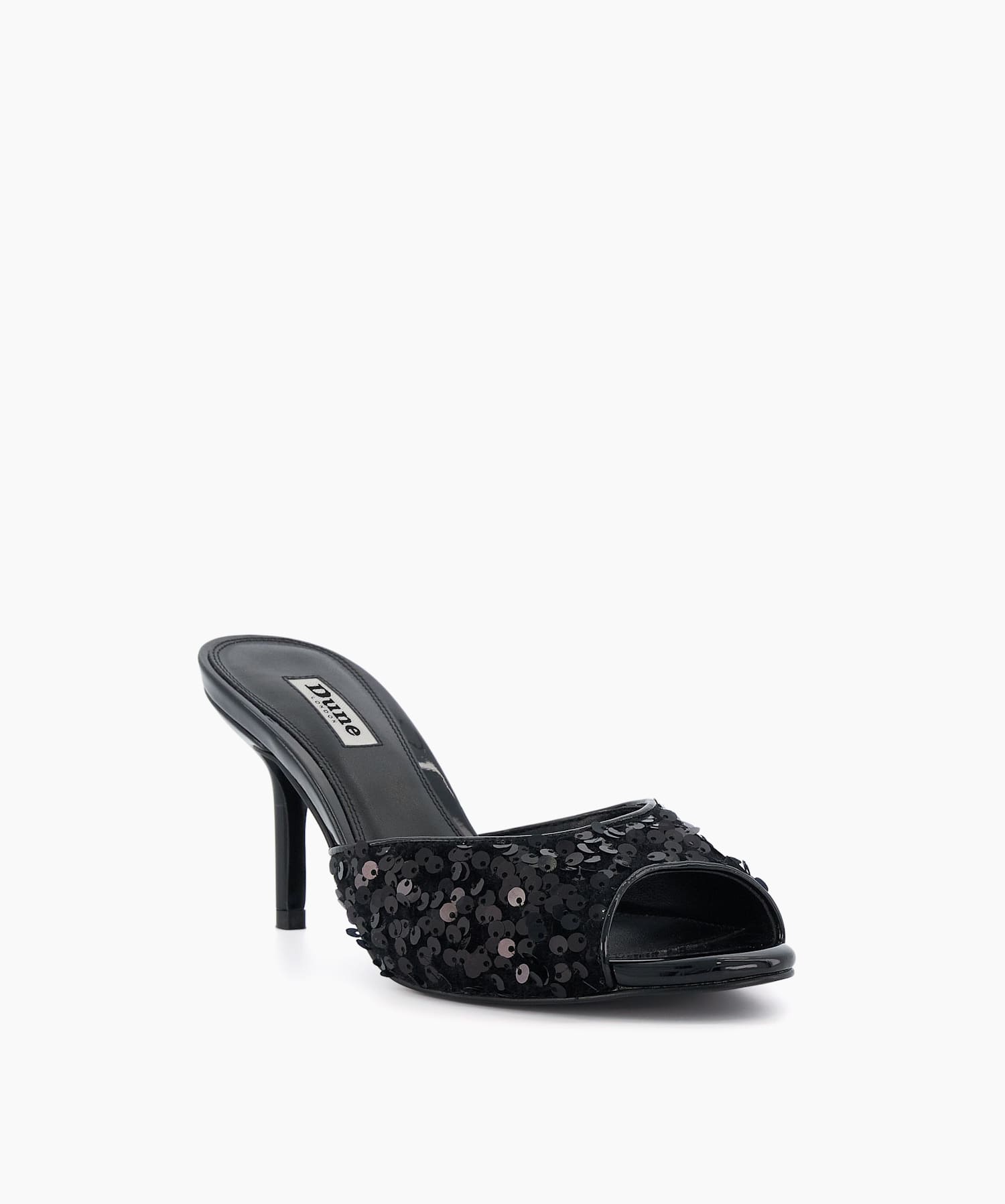 Dune black best sale mules