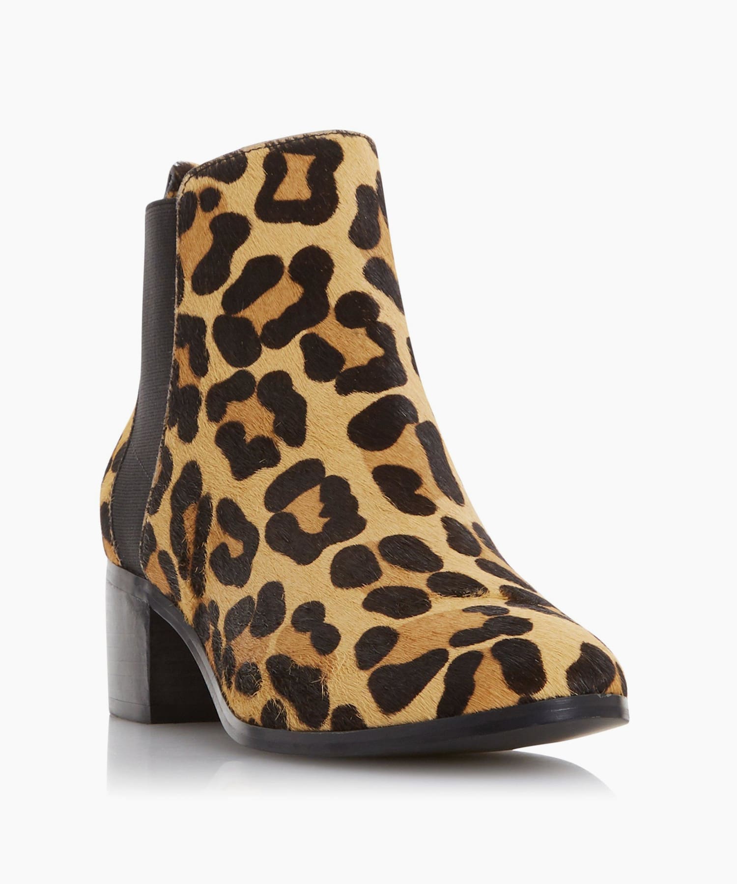 Deep v leopard booties hot sale