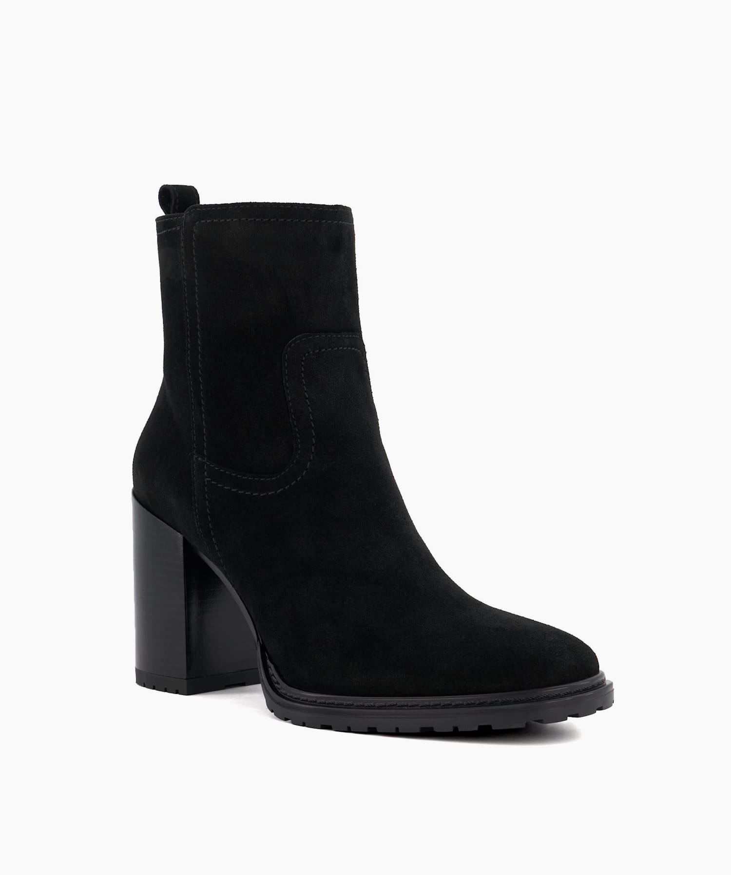 Black suede clearance ankle boots sale