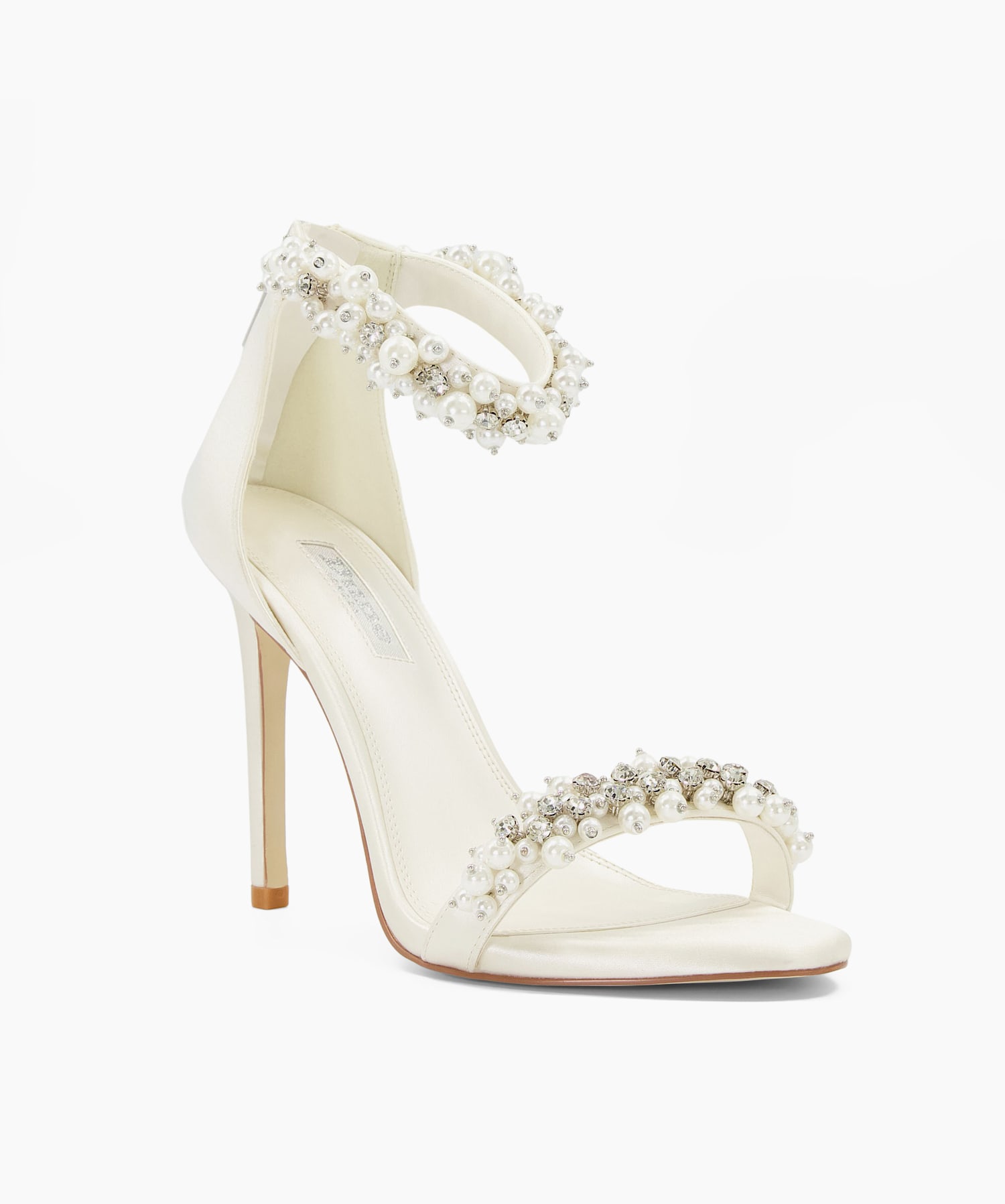 Dune ivory sandals shop
