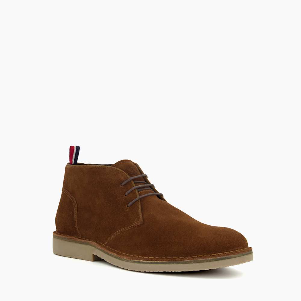 Creed Tan, Casual Chukka Boots | Dune London