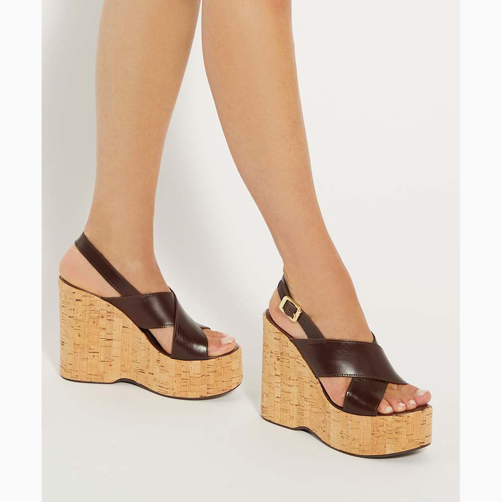 Women's Kayli Jute Two Band Wedge Heels - Universal Thread Womens Kayli Jute Two Band Wedge Heels   Universal Thread Tan 10