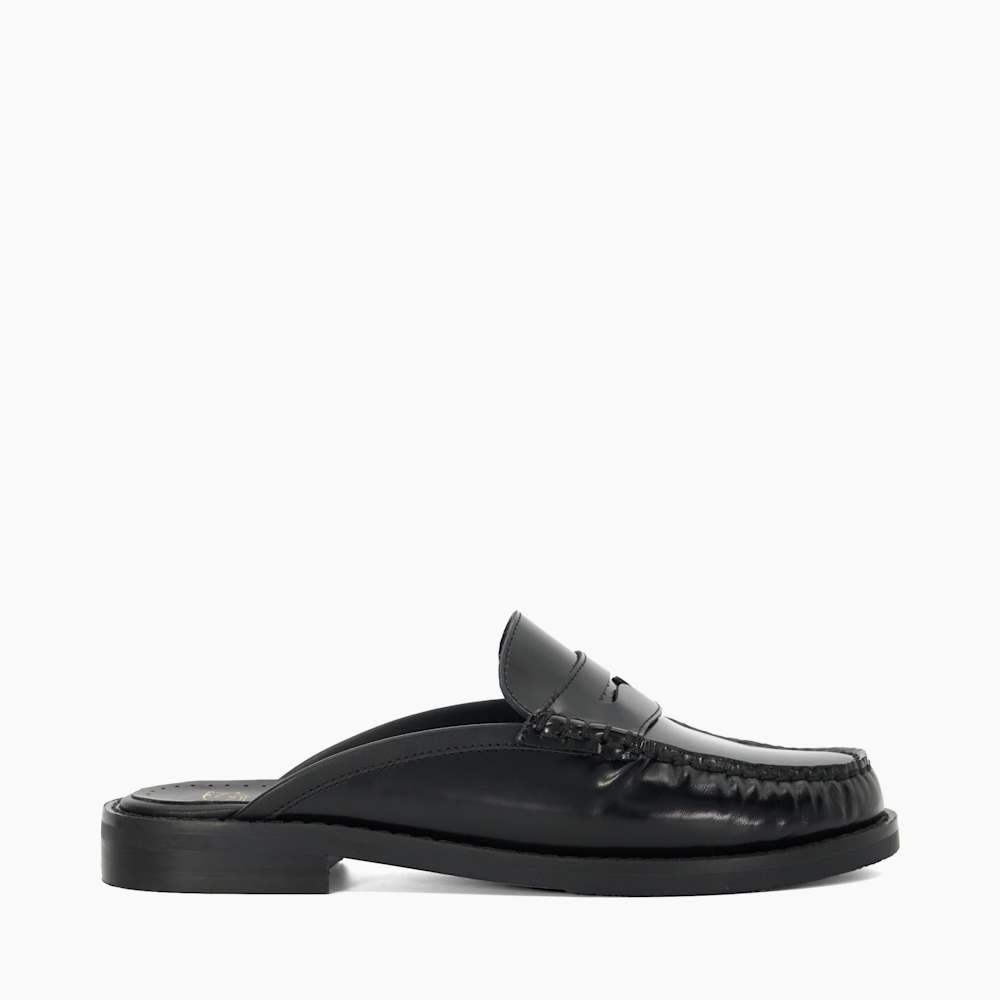 Buffalo Aspha Loafer mocasín vegano de mujer negro