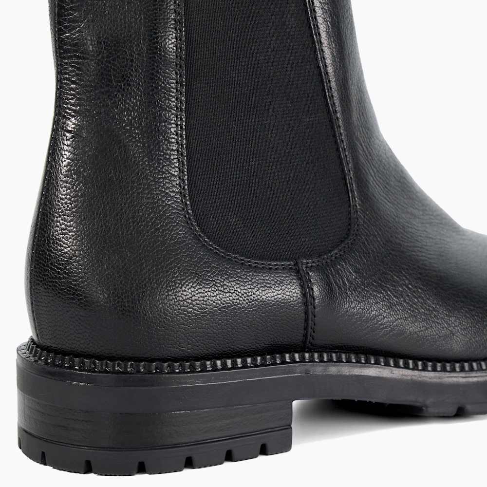 Think! Botas De Nieve Cogita Sin Cromo De Piel De Cordero Curtidas Para