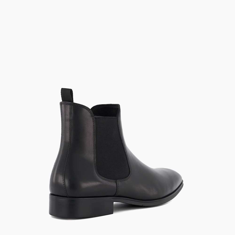Mandatory Black, Wide Fit Chelsea Boots | Dune London display picture 2