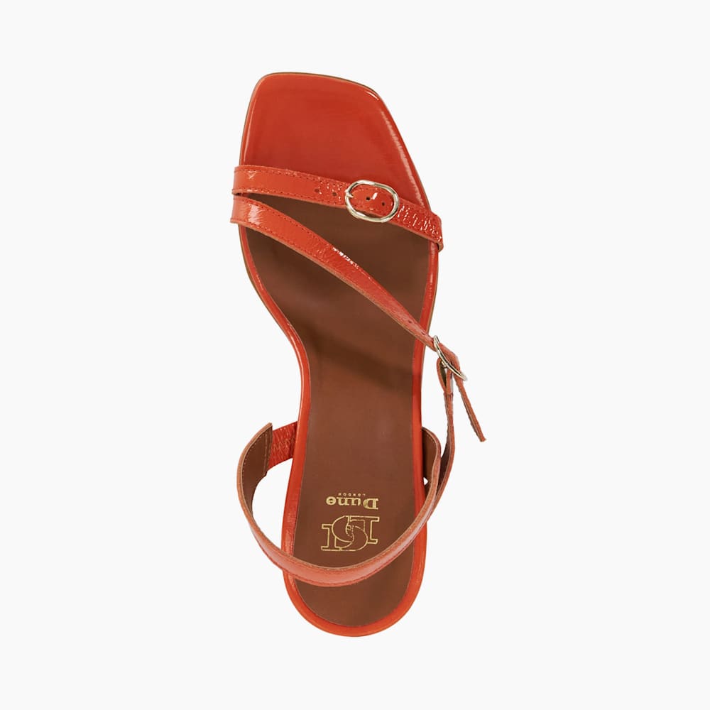 JIA JIA 20519 Latin Dames Sandalen 7,5 cm Uitlopende Hak Supersatijn