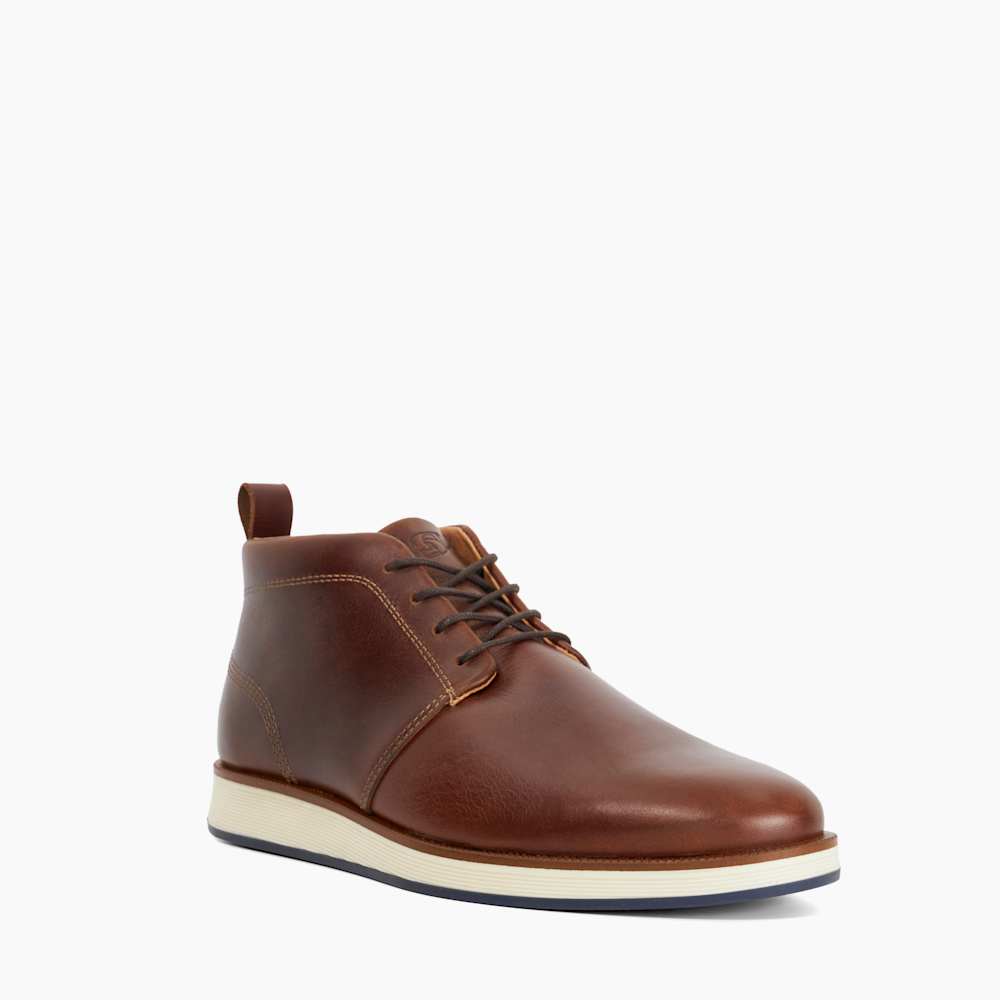 Dune London Mens Brown Leather Ankle Low Chukka Boots Size EU 41 US 8 Casual Dune London | Shoes | Dune London Mens Brown Leather Ankle  main image 3