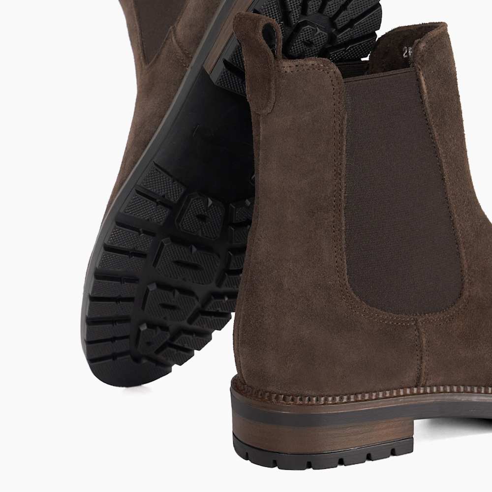 Bottes Chelsea Head Over Heels By Dune - Taille UK8/EU41, Bout Pointu, Talon Moyen 5-7,5 Cm, Neuf Avec Boîte