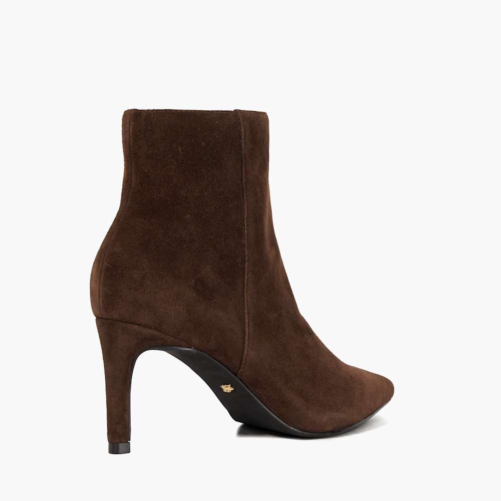 Bottes Chelsea Pointues Head Over Heels By Dune - Marron/beige - Taille UK8/EU41 - Talon Moyen - Neuf Avec Boîte