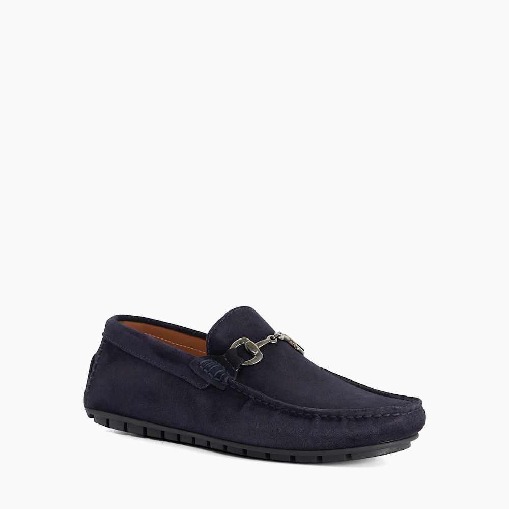 Dune London Men\'s Loafers in Dark Blue Size 44 Loafers | Dune London main image 2