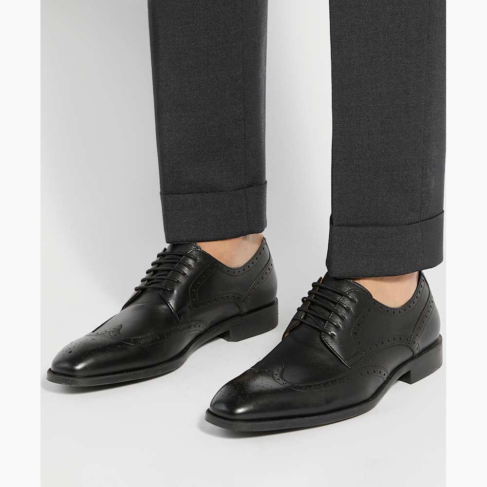 Sunni Black, Leather Gibson | Dune London
