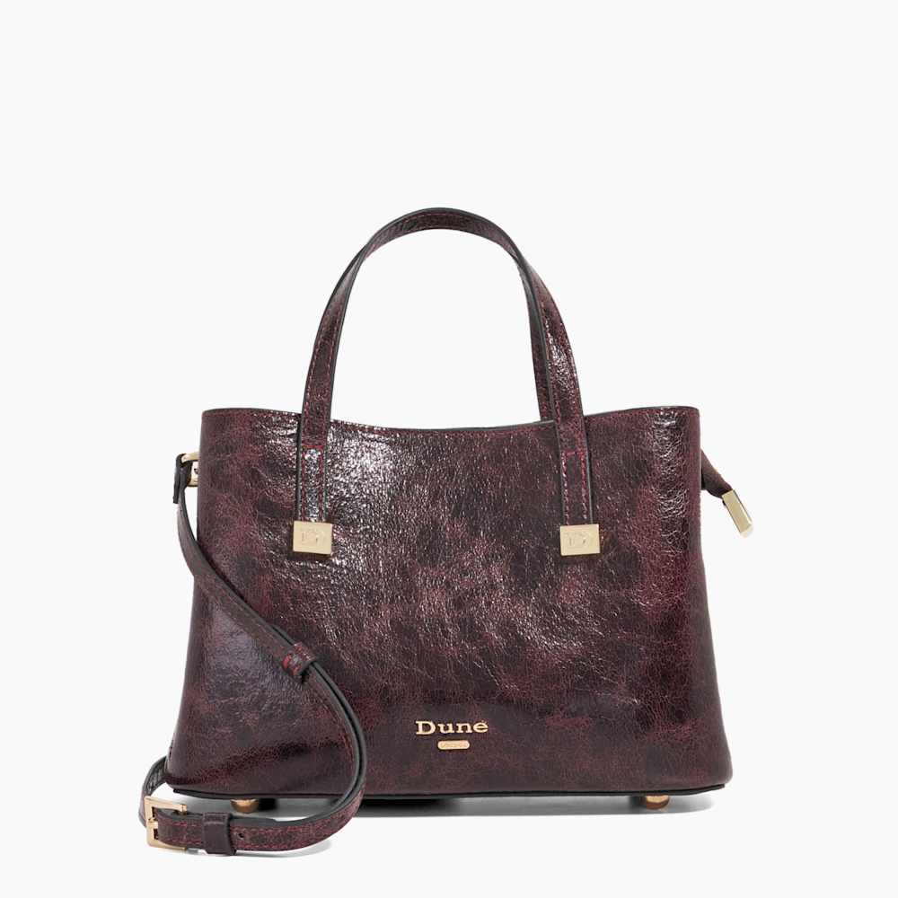 Dominantly Purple, Long Handle Tote | Dune London