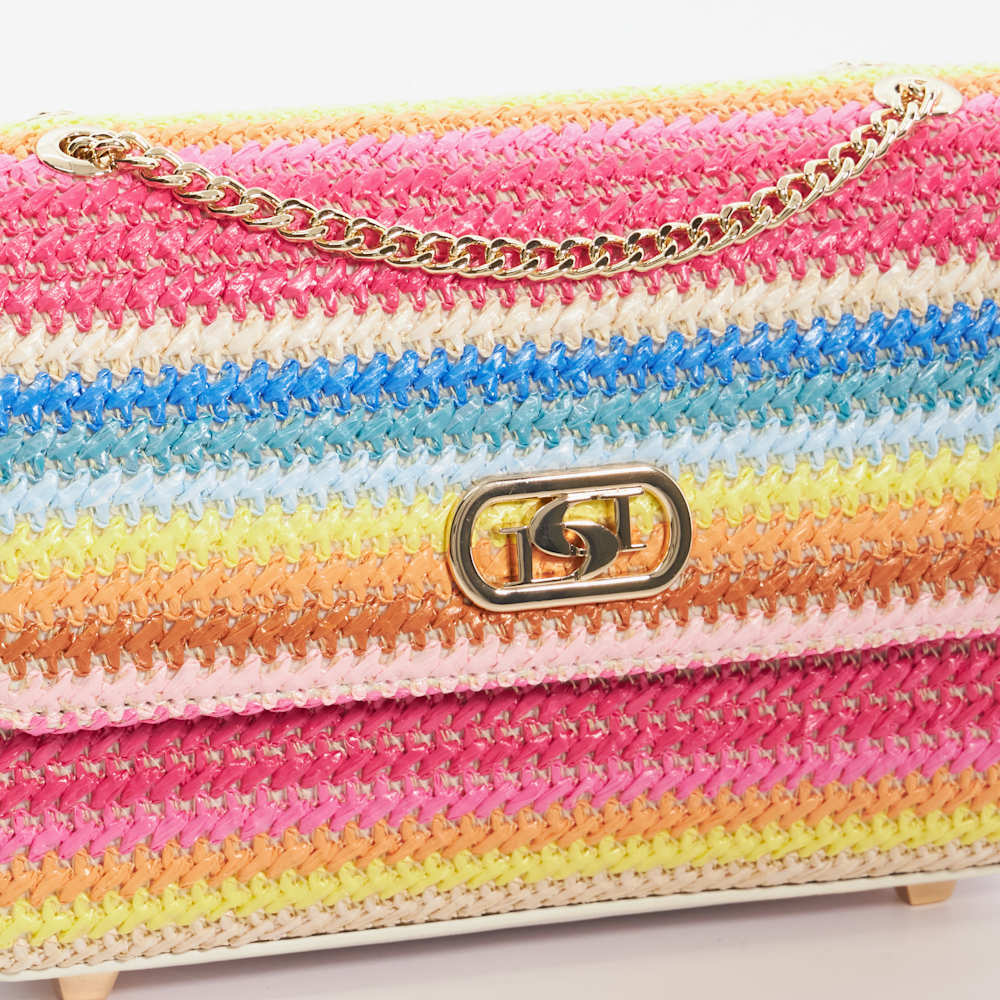 Dune multi coloured clutch bag outlet