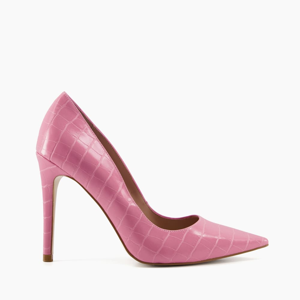 Pink stiletto shoes deals