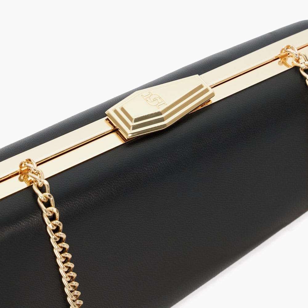 Dune black clutch bag shop